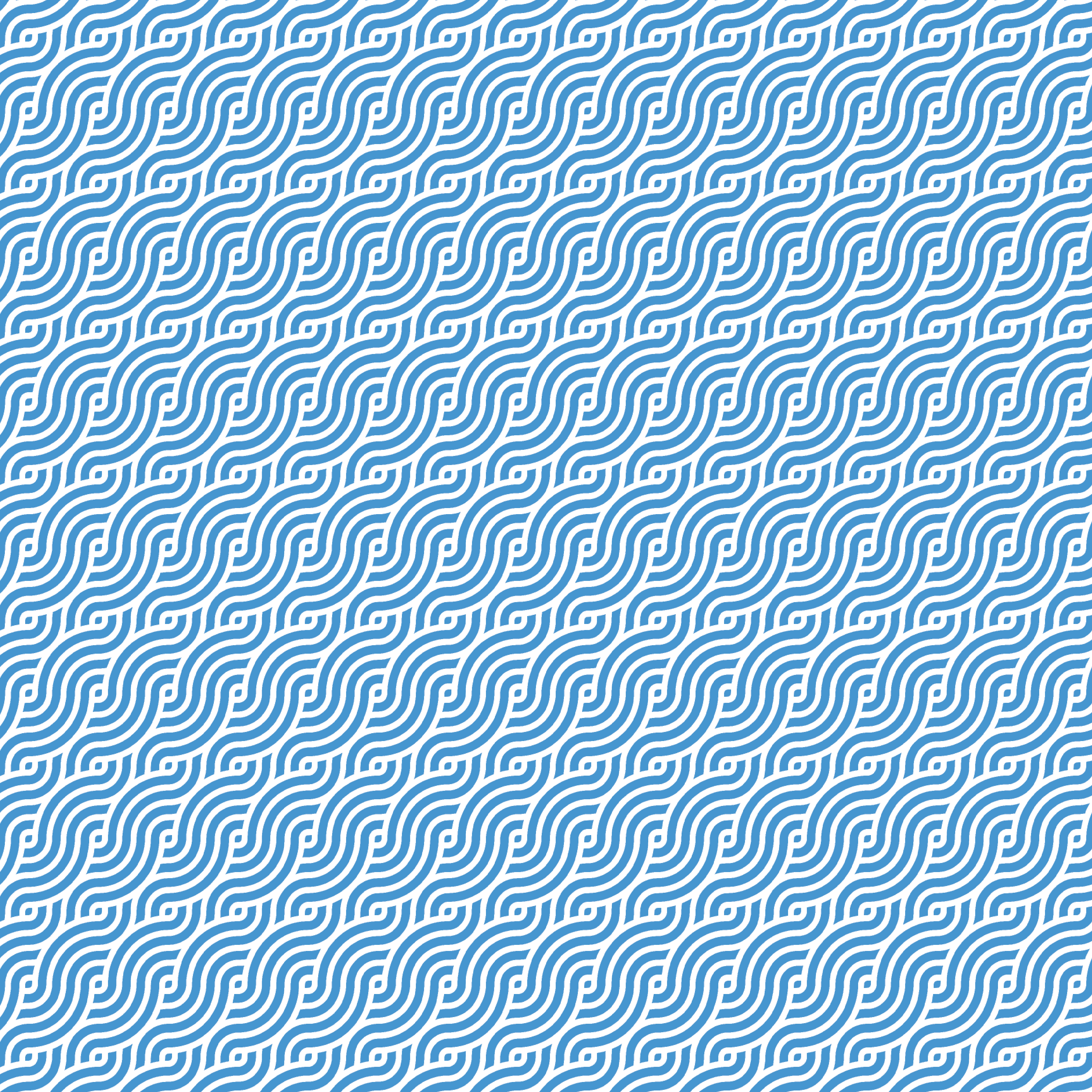 Blue Waves Pattern Acrylic Sheets - CMB Pattern Acrylic
